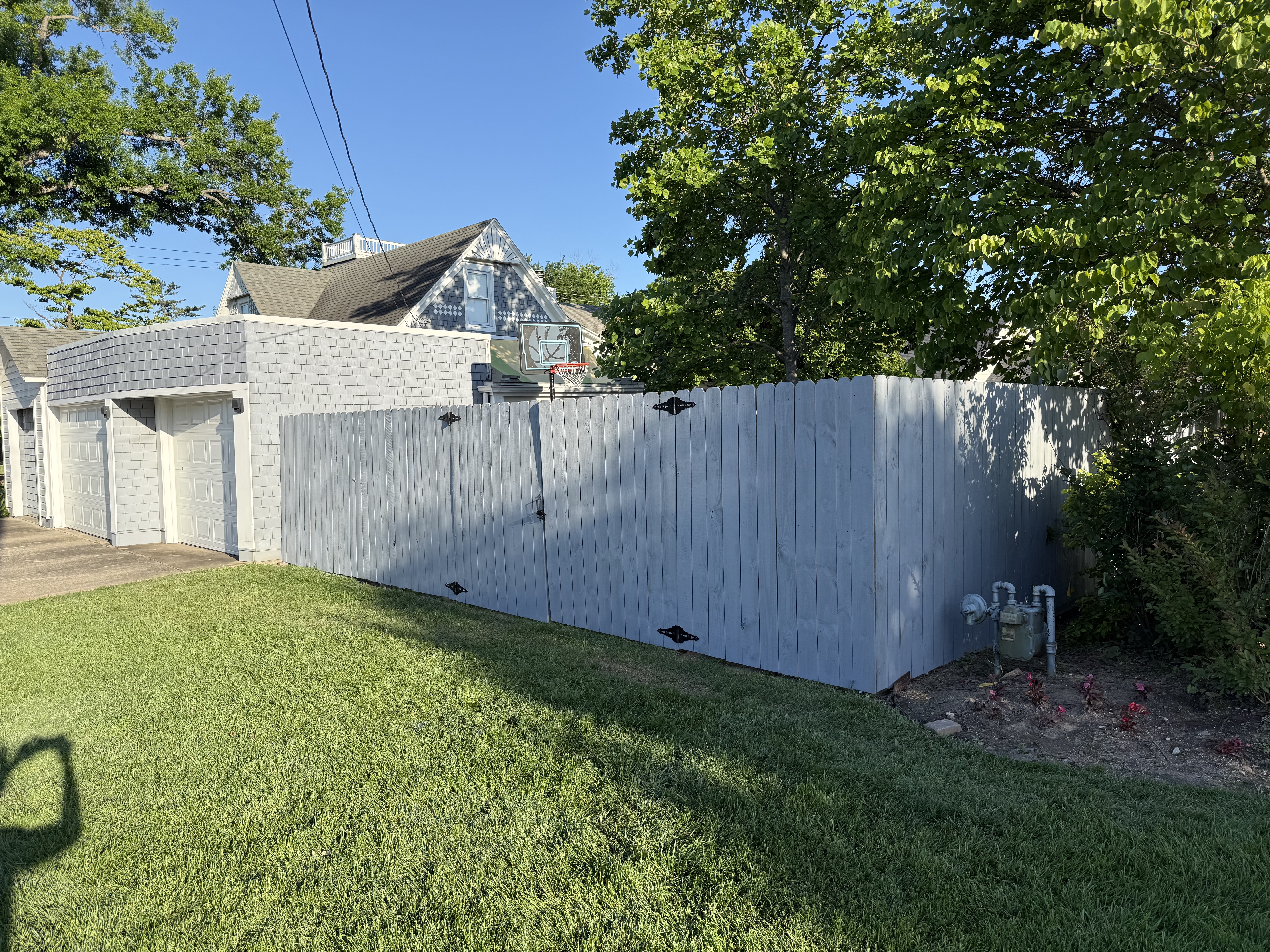 Completed painting project